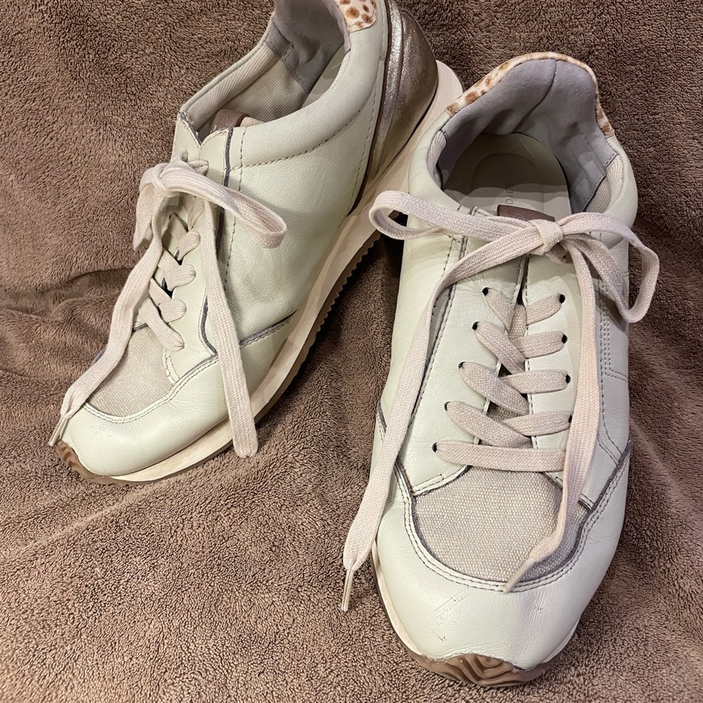 BIRDIES The Roadrunner LOW-TOP RETRO SNEAKERS in Dune/Cheetah WOMEN’S Size 11
